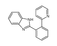 2-(2-pyridin-2-ylphenyl)-1H-benzimidazole Structure