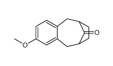 (1S,10R)-5-Methoxytricyclo[8.2.1.03,8]trideca-3,5,7-trien-13-one结构式