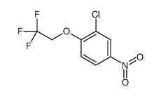 2-chloro-4-nitro-1-(2,2,2-trifluoroethoxy)benzene Structure
