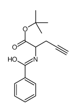 tert-butyl 2-benzamidopent-4-ynoate结构式