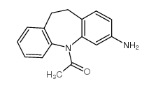 3-Amino-5-acetyliminodibenzyl structure