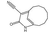 5-cyano[7](2,4)pyridinophane-6-one结构式