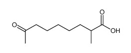 2-methyl-8-oxononanoic acid Structure