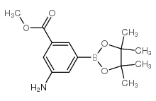 methyl 3-amino-5-(4,4,5,5-tetramethyl-1,3,2-dioxaborolan-2-yl)benzoate picture