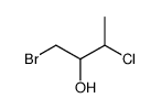 1-bromo-3-chloro-butan-2-ol Structure