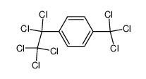 1-pentachloroethyl-4-trichloromethyl-benzene结构式