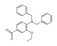 N-(2-ethoxy-4-nitrophenyl)dibenzylamine结构式