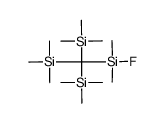 fluor-dimethyl-tris(trimethylsilyl)methyl-silan结构式