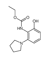 2-hydroxy-6-(pyrrolidin-1-yl)phenylurethane结构式