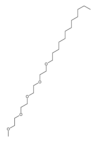 1-[2-[2-[2-(2-methoxyethoxy)ethoxy]ethoxy]ethoxy]dodecane Structure