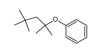 phenyl-(1,1,3,3-tetramethyl-butyl)-ether Structure