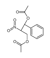 [(2R,3R)-3-acetyloxy-2-nitro-3-phenylpropyl] acetate Structure