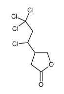 4-(1,3,3,3-tetrachloropropyl)oxolan-2-one Structure