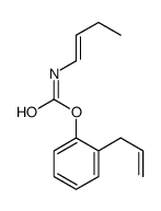 (2-prop-2-enylphenyl) N-but-1-enylcarbamate Structure