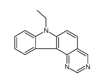 7-ethylpyrimido[5,4-c]carbazole Structure