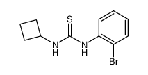 1-(2-Bromophenyl)-3-cyclobutyl-thiourea structure