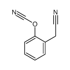 [2-(cyanomethyl)phenyl] cyanate Structure