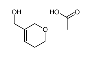 acetic acid,3,6-dihydro-2H-pyran-5-ylmethanol Structure