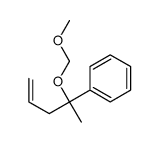 2-(methoxymethoxy)pent-4-en-2-ylbenzene结构式