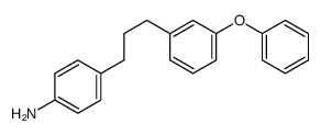 4-[3-(3-phenoxyphenyl)propyl]aniline结构式