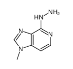 (1-methylimidazo[4,5-c]pyridin-4-yl)hydrazine结构式