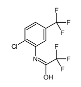 N-[2-chloro-5-(trifluoromethyl)phenyl]-2,2,2-trifluoroacetamide Structure