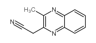 3-甲基-(7ci)-2-喹噁啉乙腈结构式