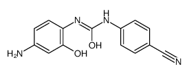 1-(4-amino-2-hydroxyphenyl)-3-(4-cyanophenyl)urea Structure