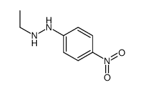 1-ethyl-2-(4-nitrophenyl)hydrazine结构式