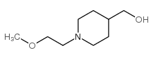 [1-(2-methoxyethyl)piperidin-4-yl]methanol Structure
