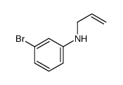 3-bromo-N-prop-2-enylaniline结构式