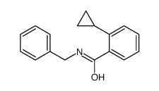 N-benzyl-2-cyclopropylbenzamide Structure