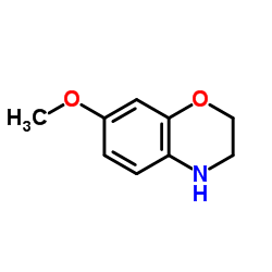 7-Methoxy-3,4-dihydro-2H-benzo[b][1,4]oxazine Structure