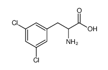 3,5-Dichloro-DL-Phenylalanine Structure