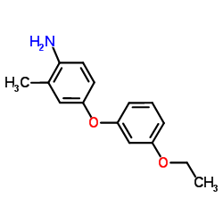 4-(3-Ethoxyphenoxy)-2-methylaniline Structure