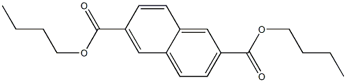 萘-2,6-二羧酸二丁酯结构式