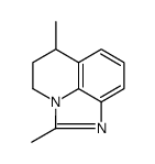 4H-Imidazo[4,5,1-ij]quinoline,5,6-dihydro-2,6-dimethyl-(7CI,9CI)结构式