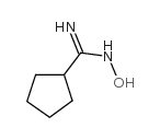 n-hydroxycyclopentanecarboximidamide structure