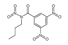 N-Nitro-N-butyl-3.5-dinitro-benzamid Structure