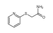 2-pyridin-2-ylsulfanyl-acetamide结构式