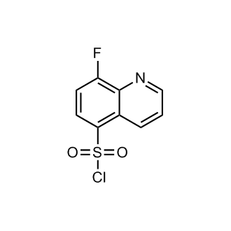 8-Fluoroquinoline-5-sulfonylchloride Structure