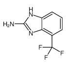 7-(三氟甲基)-1H-苯并咪唑-2-胺结构式