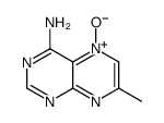 Pteridine, 4-amino-7-methyl-, 5-oxide (7CI,8CI) structure