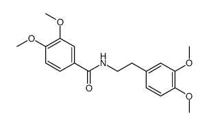 N-[2-(3,4-dimethoxyphenyl)ethyl]-3,4-dimethoxybenzamide Structure