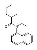 N-ethyl-2-methyl-N-naphthalen-1-ylpentanamide结构式