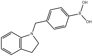 [4-[(2,3二氢-1H-吲哚-1-基)甲基]苯基硼酸图片