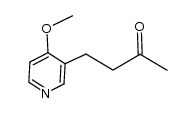 4-(4-methoxypyridin-3-yl)-butan-2-one Structure