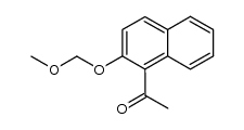 1-(2-(methoxymethoxy)naphthalen-1-yl)ethanone Structure