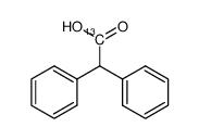 diphenylacetic acid-1-13C结构式