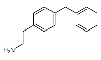 2-(4-benzylphenyl)ethanamine结构式